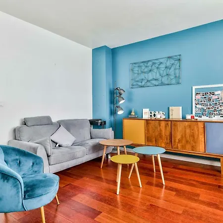 Cozy For 4 People Near Buttes Chaumont Appartamento Parigi